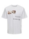 Only&Sons Tişört 22028207 Beyaz