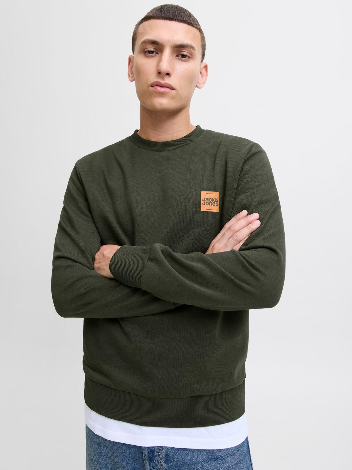 Jack&Jones Sweatshirt 12279256 Haki