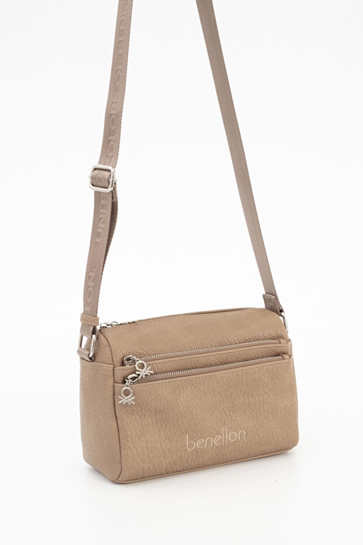 United Colors Of Benetton Kadın Kol Çantası BNT_1692 Vizon