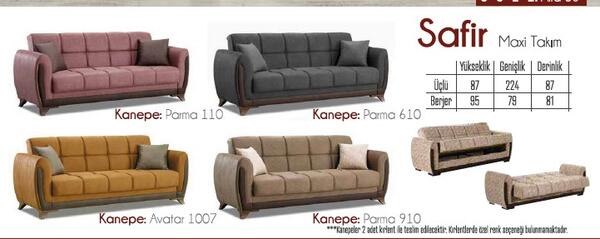 Vespero Kanepe Safir