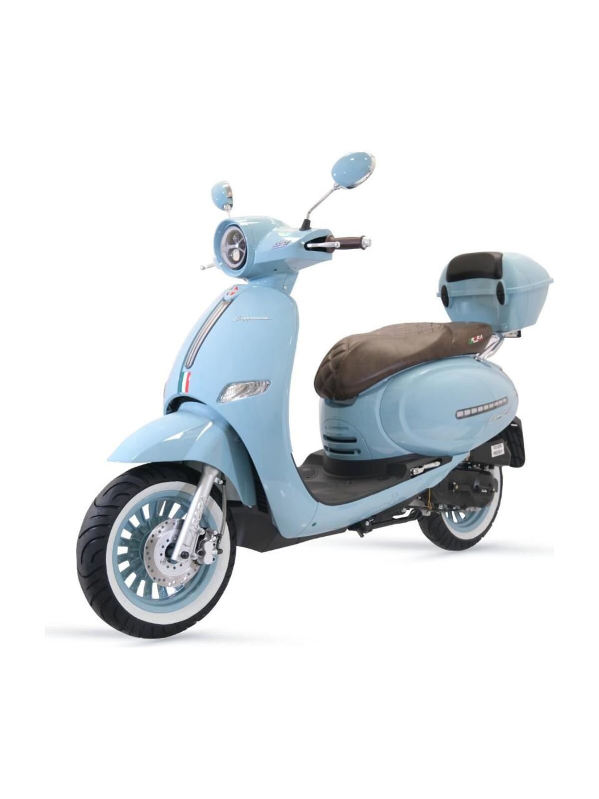 Arora Motosiklet Cappucino 50 Açık Mavi