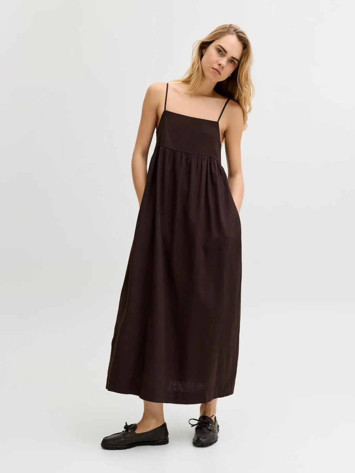 Jjxx Kadın Elbise 12287739 Kahve