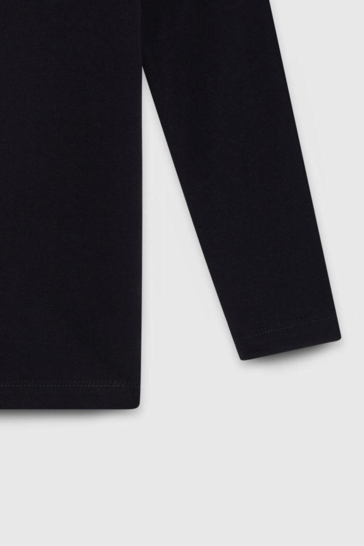 Benetton Tişört Erkek Çocuk BNT-B23339 26063 Siyah
