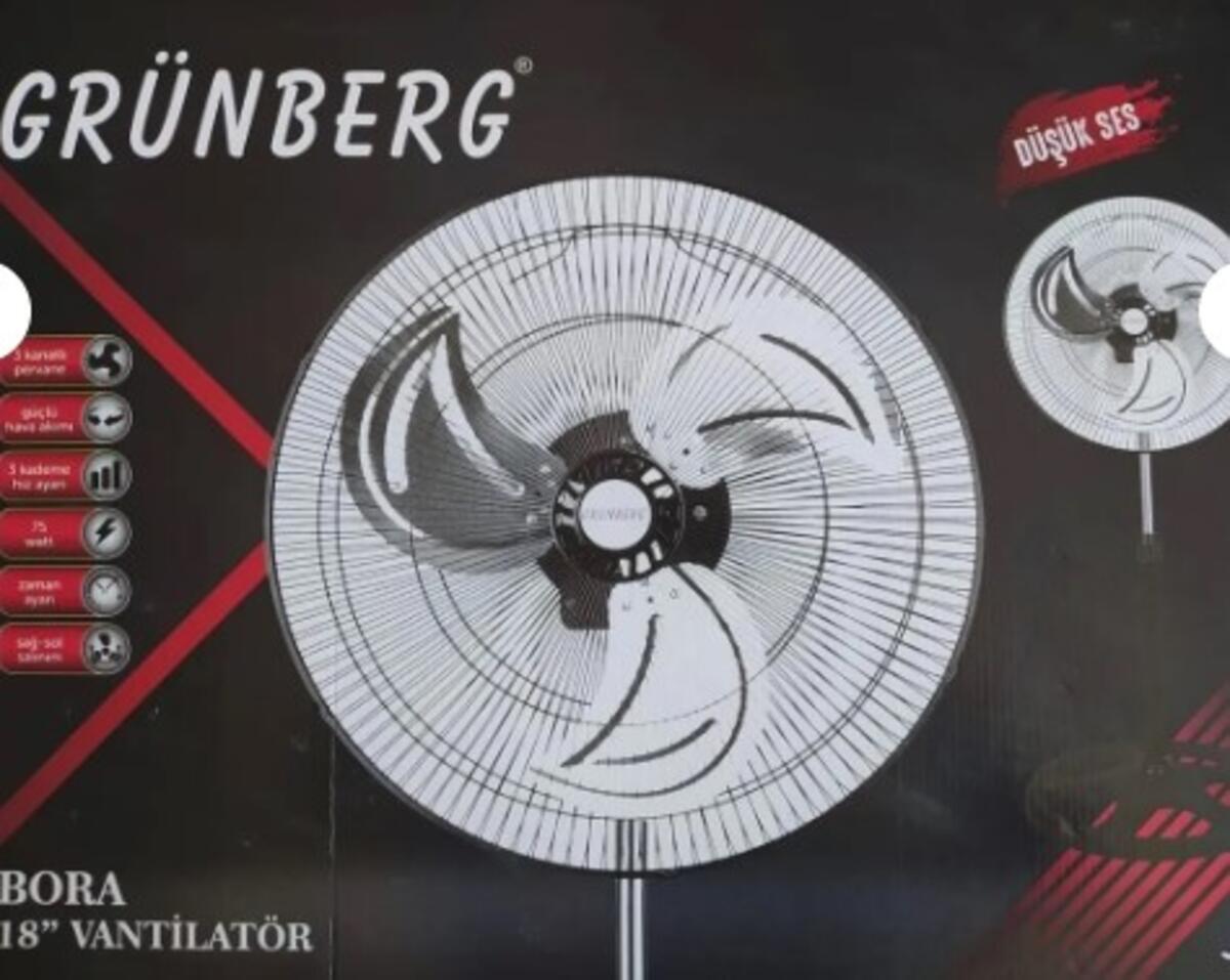 Grünberg Vantilatör VNT-007 Rüzgar 18"