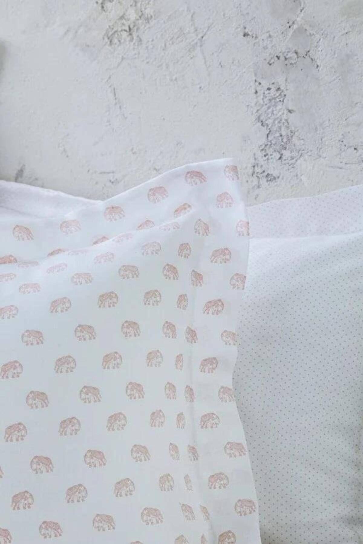 Apricitas Home Bambu Pike Takımı Çift Kişilik Oliver Pink