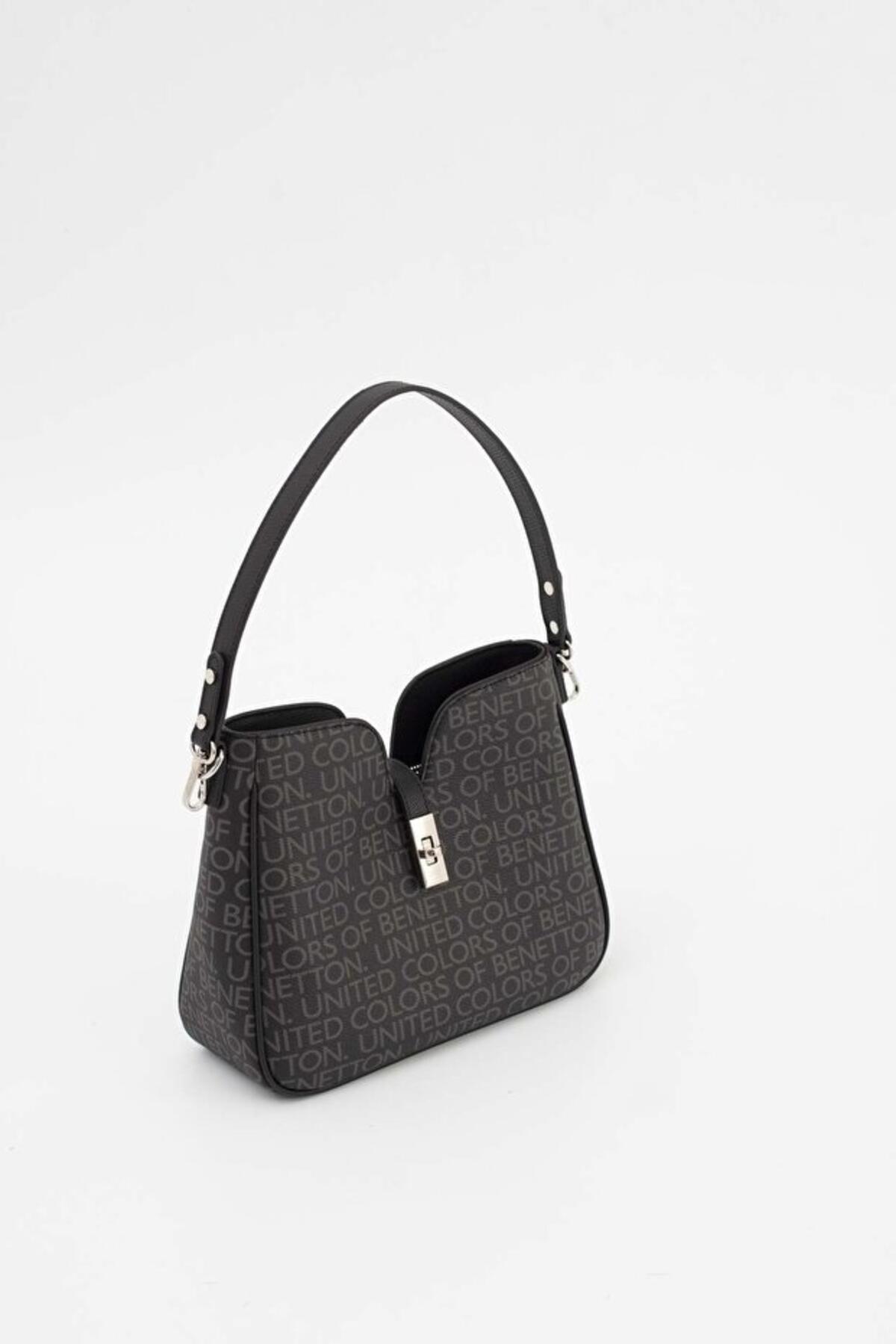 United Colors Of Benetton Kadın Kol Çantası BNT_1697 Siyah