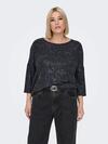 Only Carmakoma Bluz 15311133 Lacivert