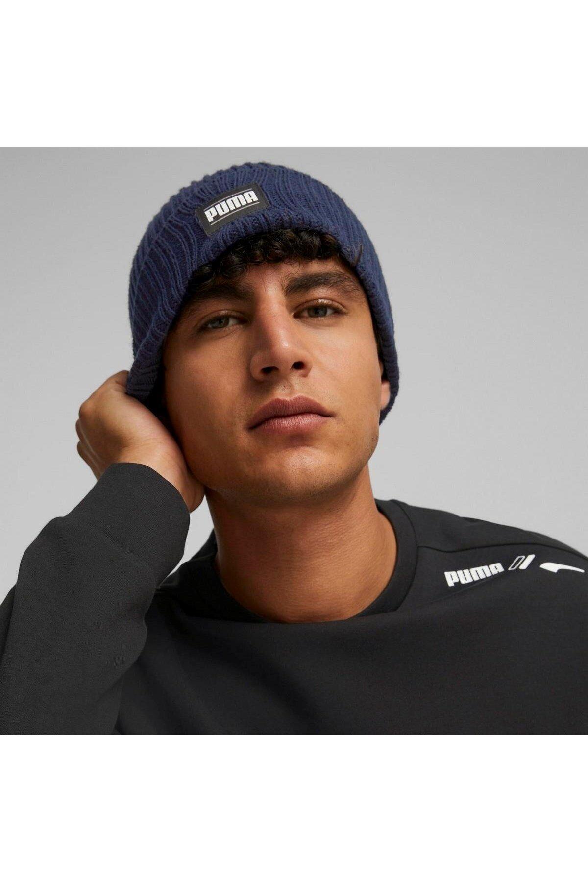 Puma Ribbed Classic Cuff Beanie 024038_02 Lacivert Adult