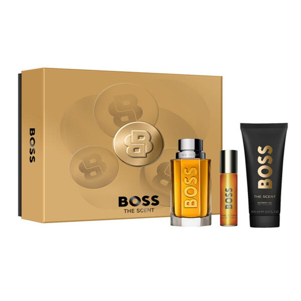 Hugo Boss Erkek Parfüm Seti The Scent 100Ml Edt+Dg100Ml+Edt10Ml