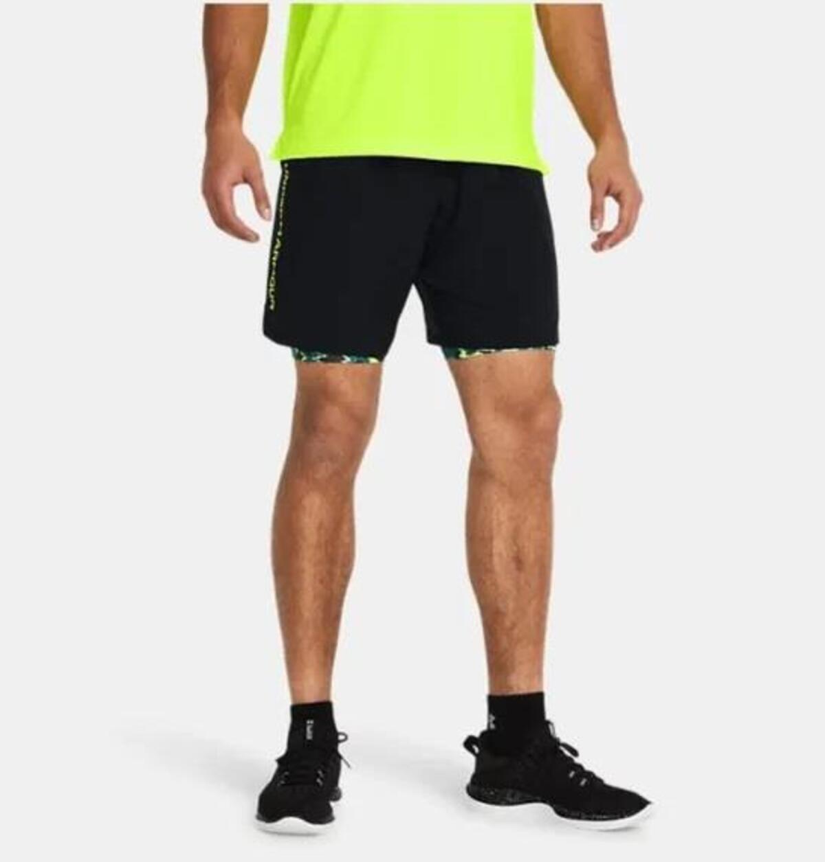 Under Armour Ua Woven Wdmk Shorts 1383356-002 Siyah