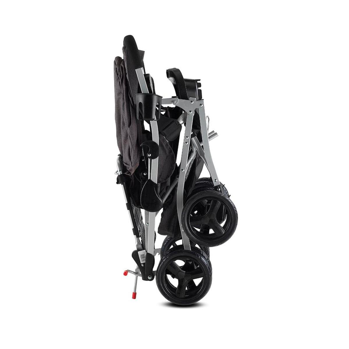 Babyhope Puset Bh-617 Gri Kırçıllı