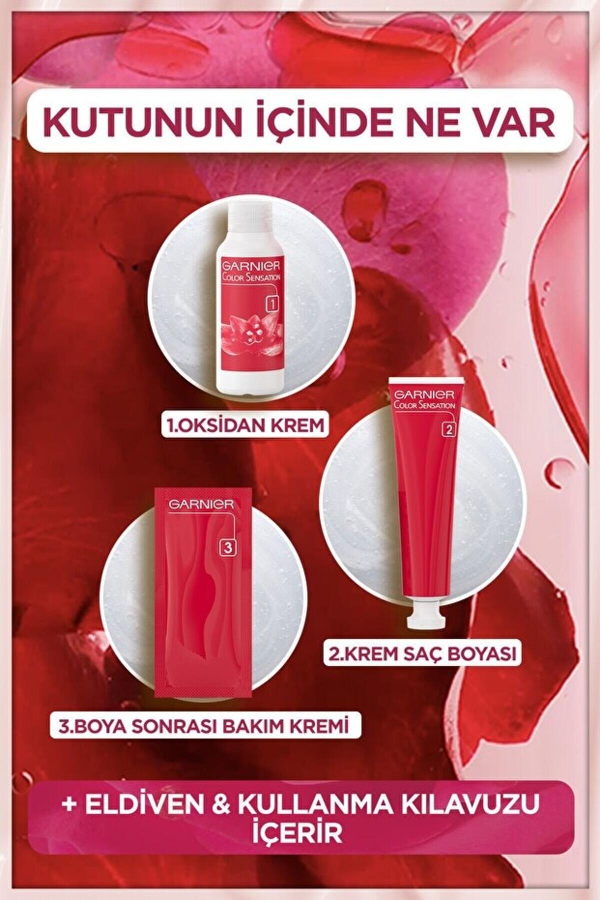 Garnier Saç Boyası Çarpıcı Renkler No:4.0 Yoğun Kahve