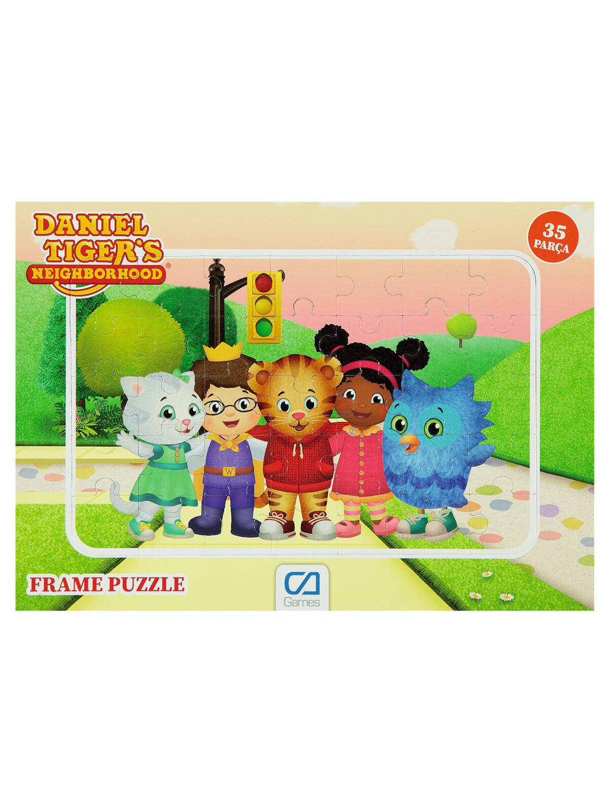 Ca Games Frame Puzzle 35 Parça Daniel Tigers CAFRM5240-5241