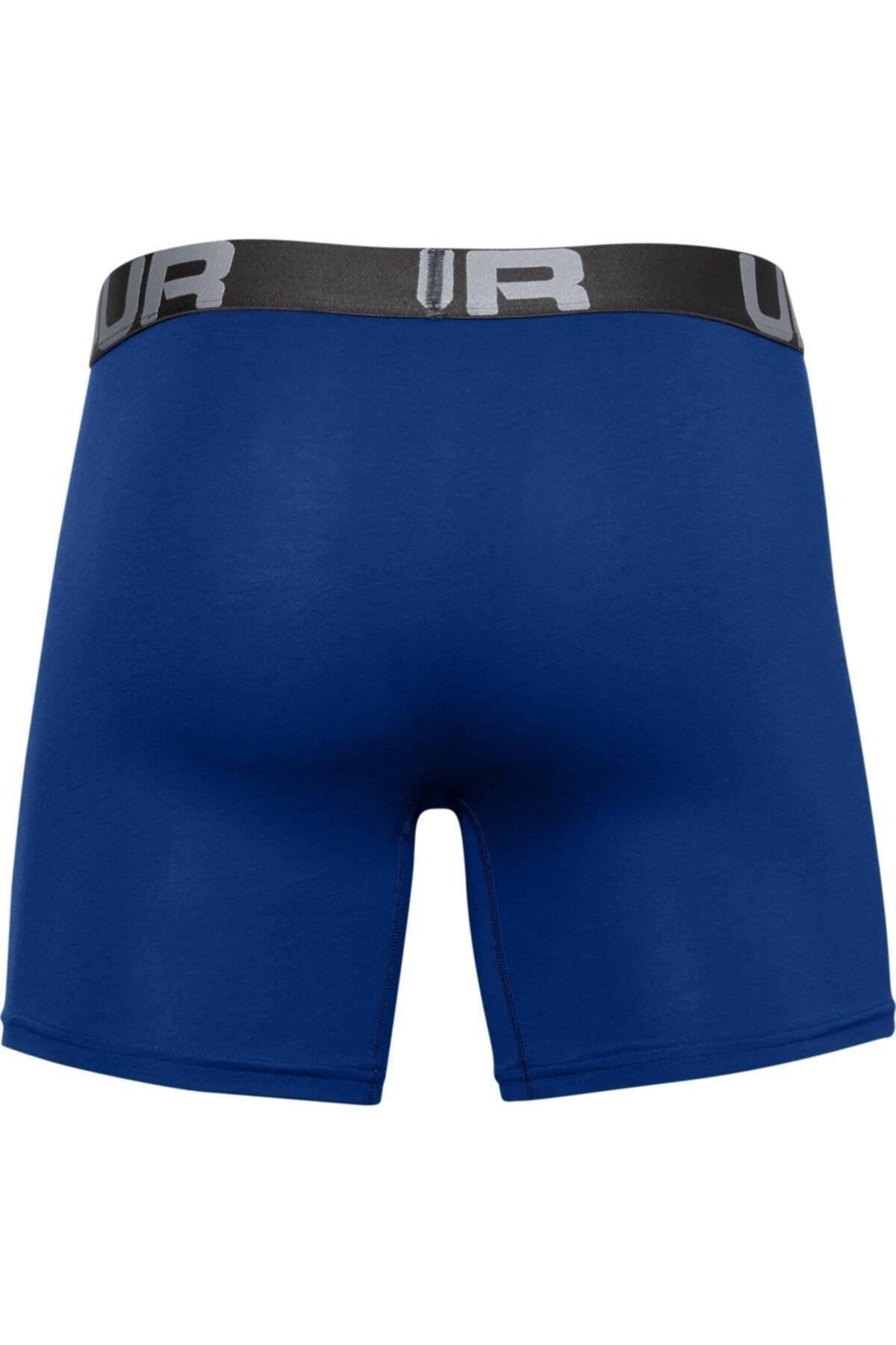 Under Armour Charged Cotton 6İn 3Pack 1363617-400 Mavi Xxl