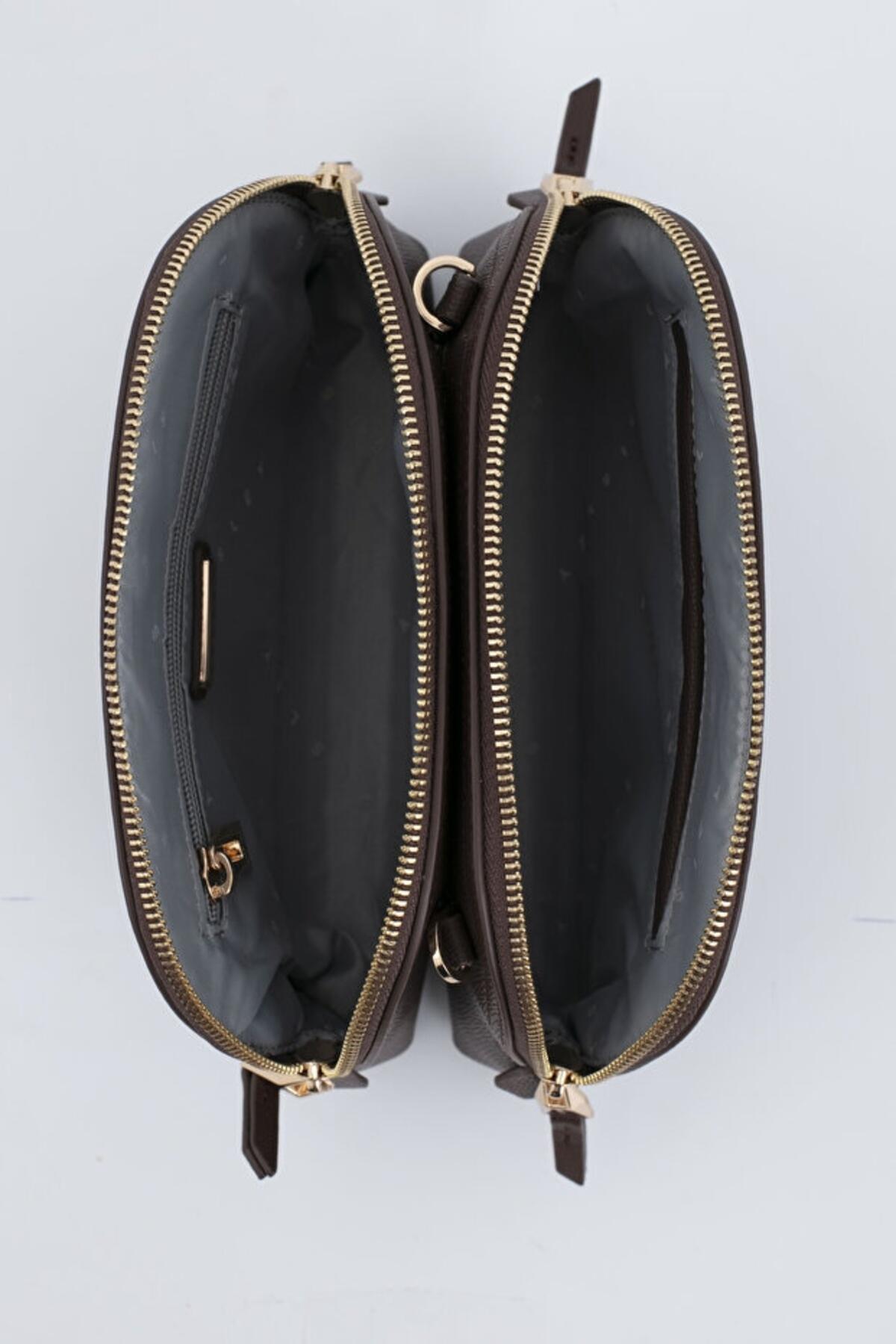 Sisley Kadın Kol Çantası SLY_277 Kahve-Bordo