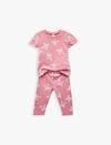 Koton Set Kız Bebek 5SMG10122AK Ekru Desenli