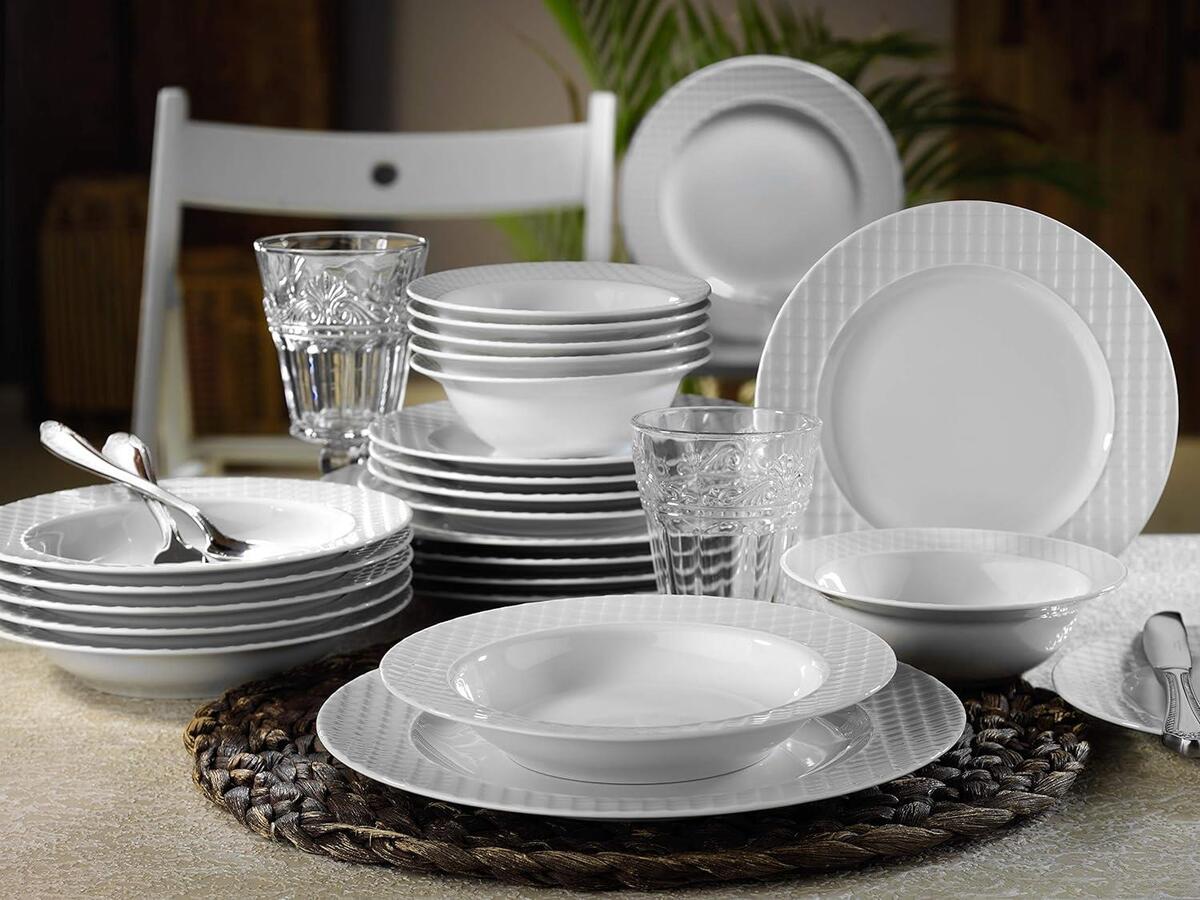 Kütahya Yemek Takımı 24P Ekose Eks24Y200