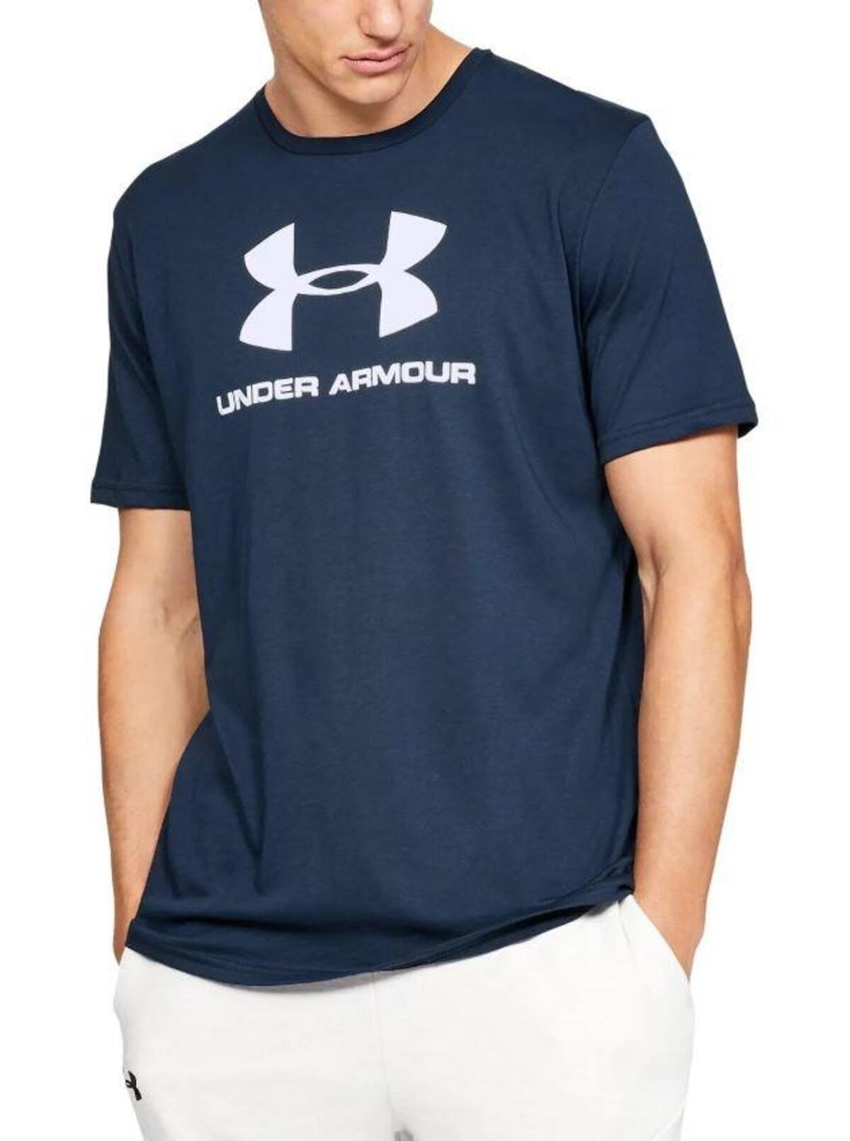 Under Armour Ua M Sportstyle Logo Ss 1329590-408 Lacivert