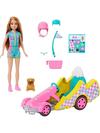 Barbie Stacie Go-Kart Yapıyor Oyun Seti MTL-HRM08