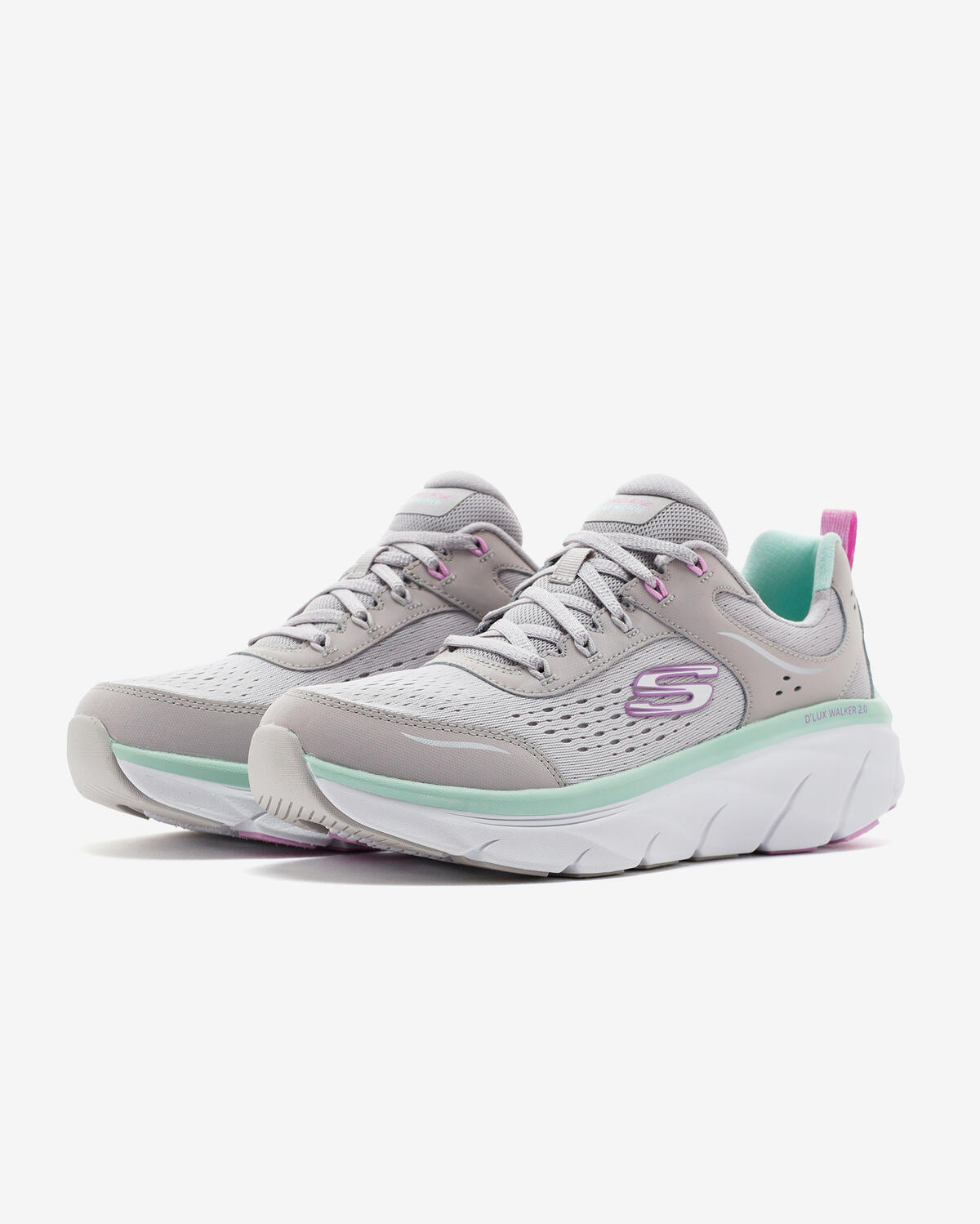 Skechers D'Lux Walker 2,0 - Daisy Doll 150093 Gymt Gri/Çoklu