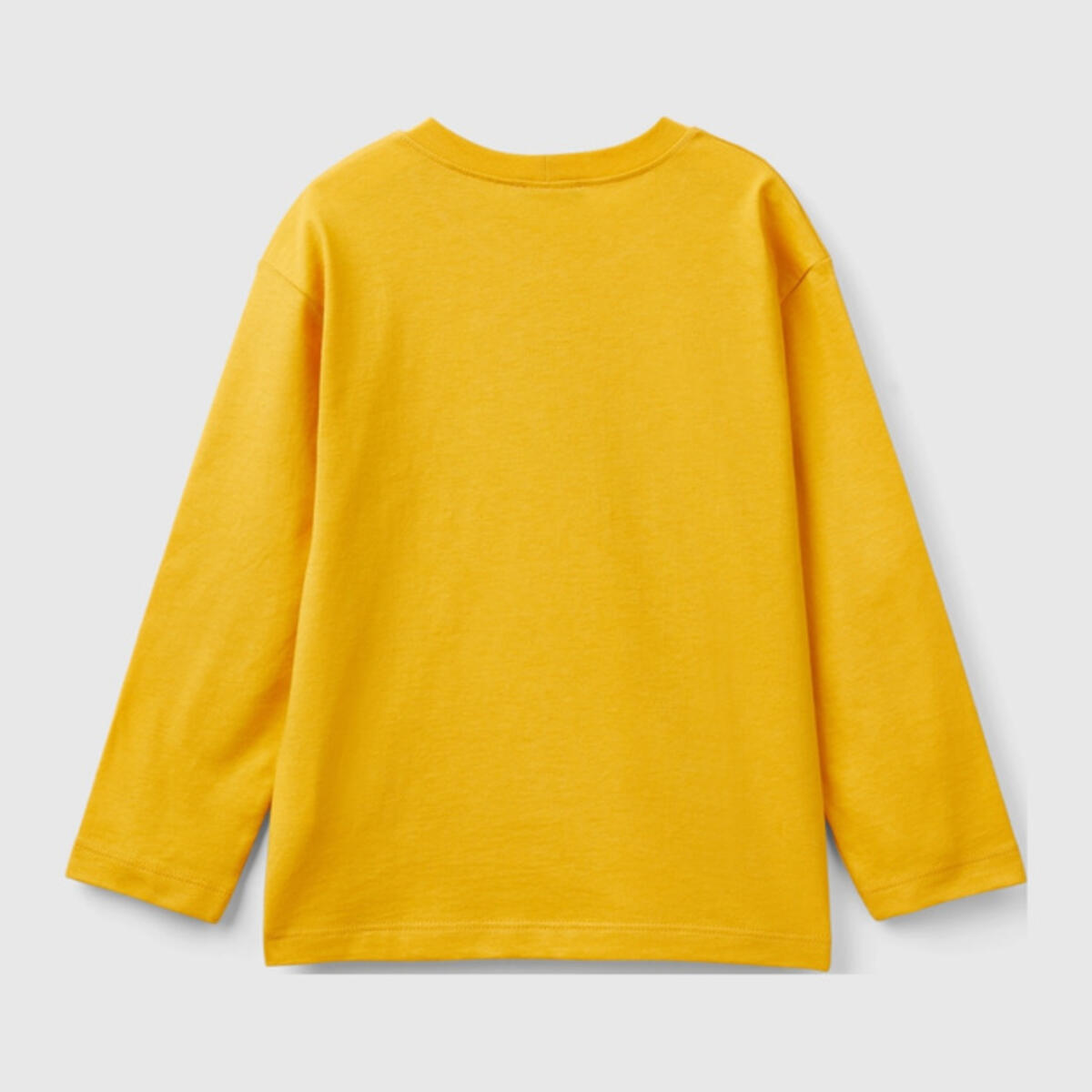 Benetton Uzun Tişört Erkek Bebek 3I1XG10FL Sarı