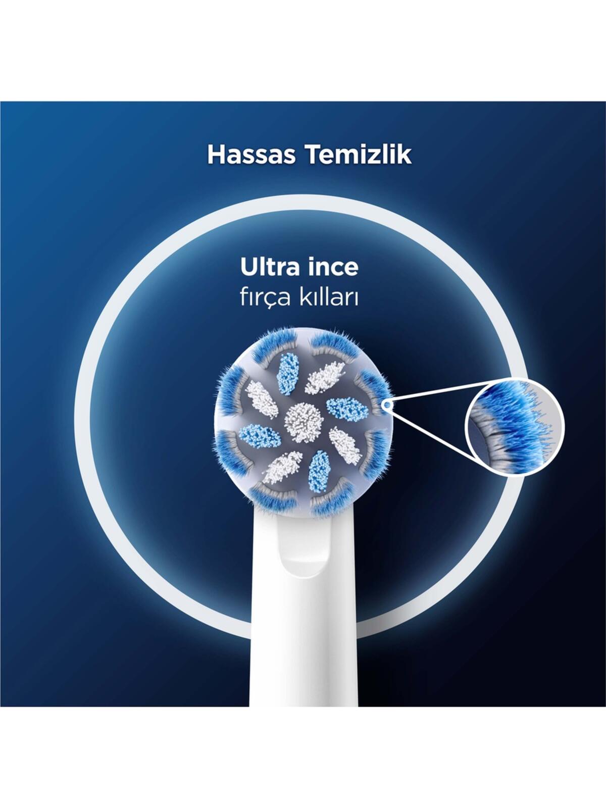 Oral-B Yedek Başlık 6Lı Sensitive Clean EB60X