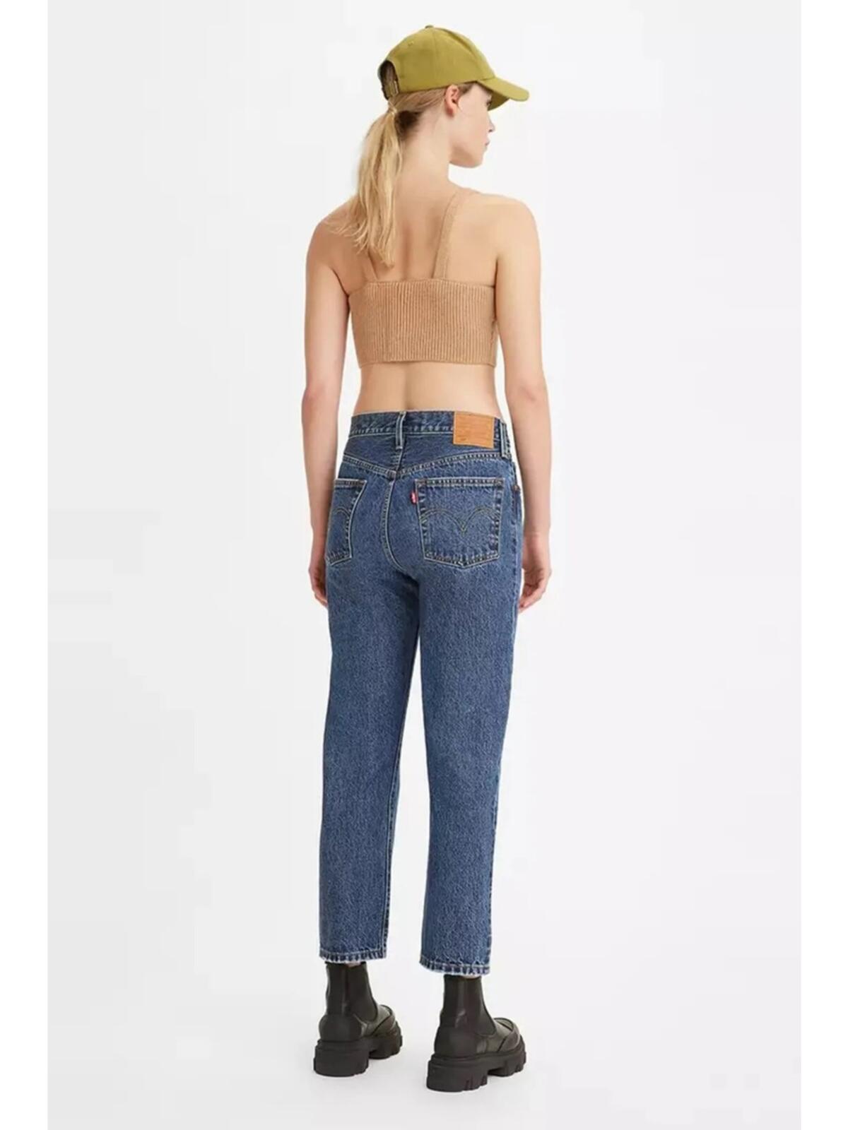 Levis Pantolon 501 Crop Local A7739-0000 Koyu İndigo