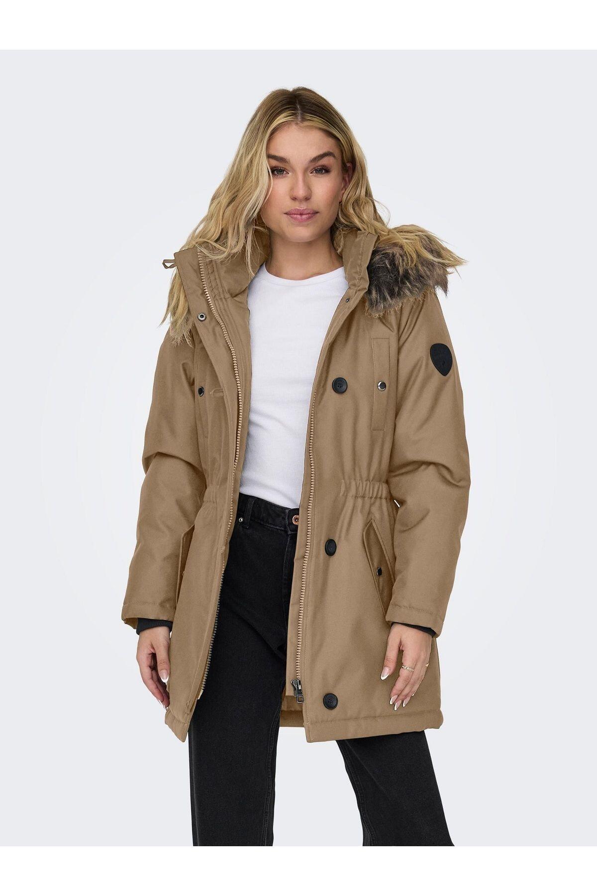 Only Parka 15304625 Deve Tüyü