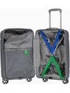 United Colors Of Benetton Valiz BNT3000-03 Gri Küçük Boy