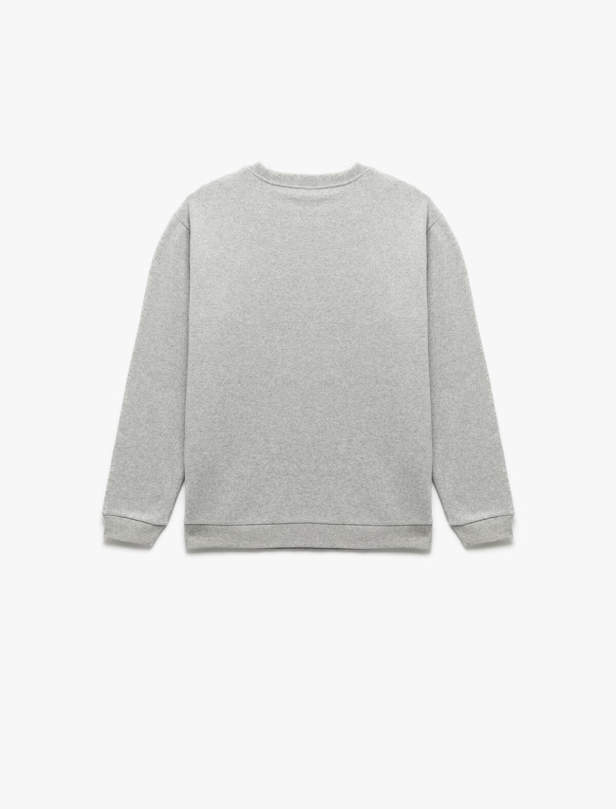 Koton Sweatshirt Erkek Çocuk 6WKB10144TK Gri