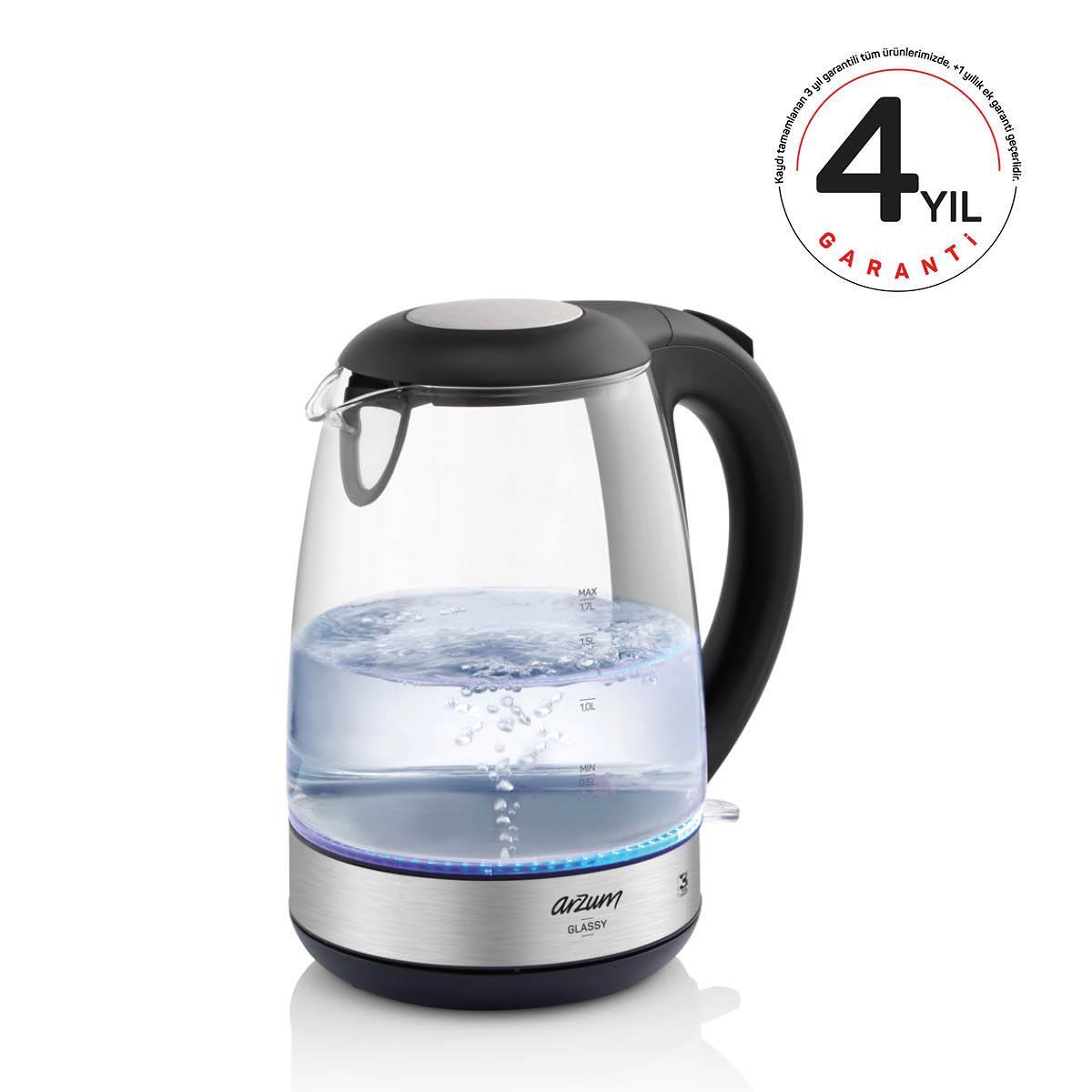 Arzum Su Isıtıcı Glassy Ar3071 Cam