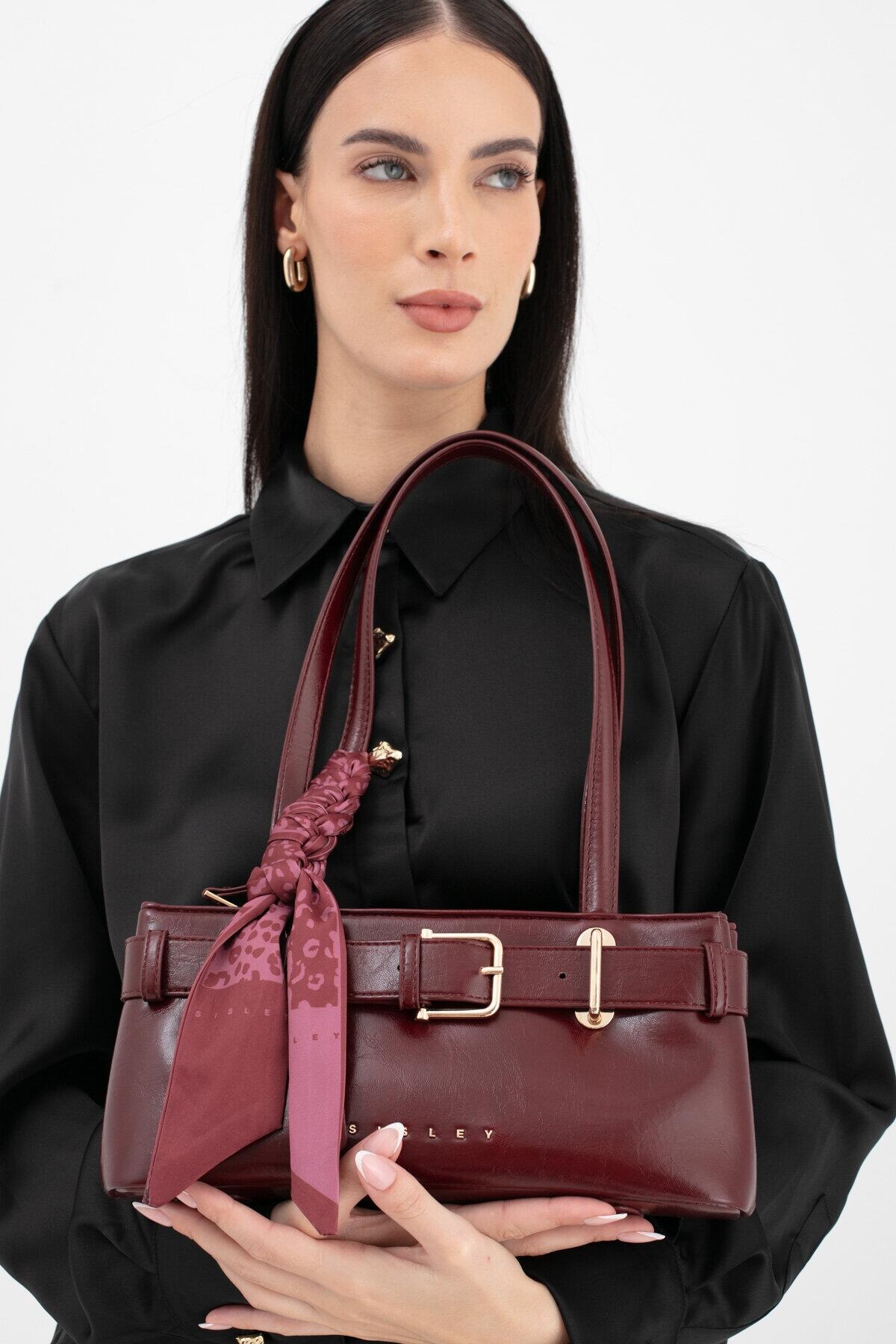 Sisley Kadın Kol Çantası SLY_290 Bordo