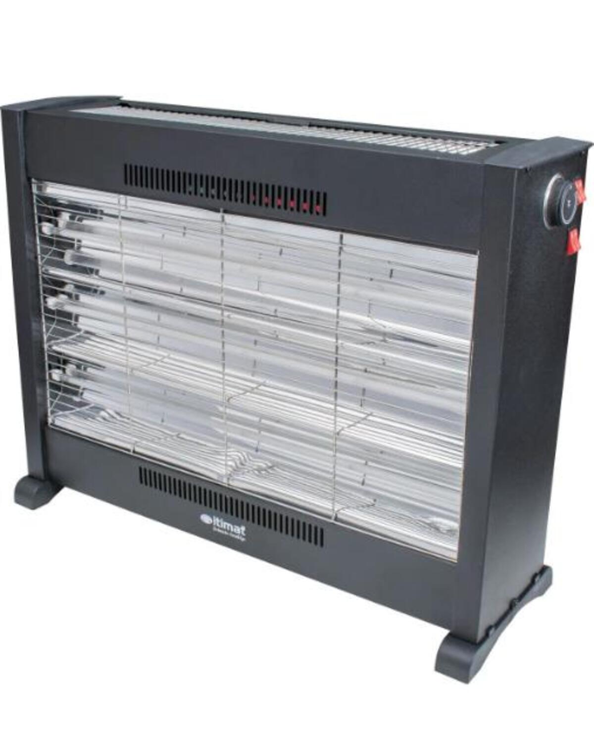 İtimat Elektrikli Soba 3+1 10504 Siyah