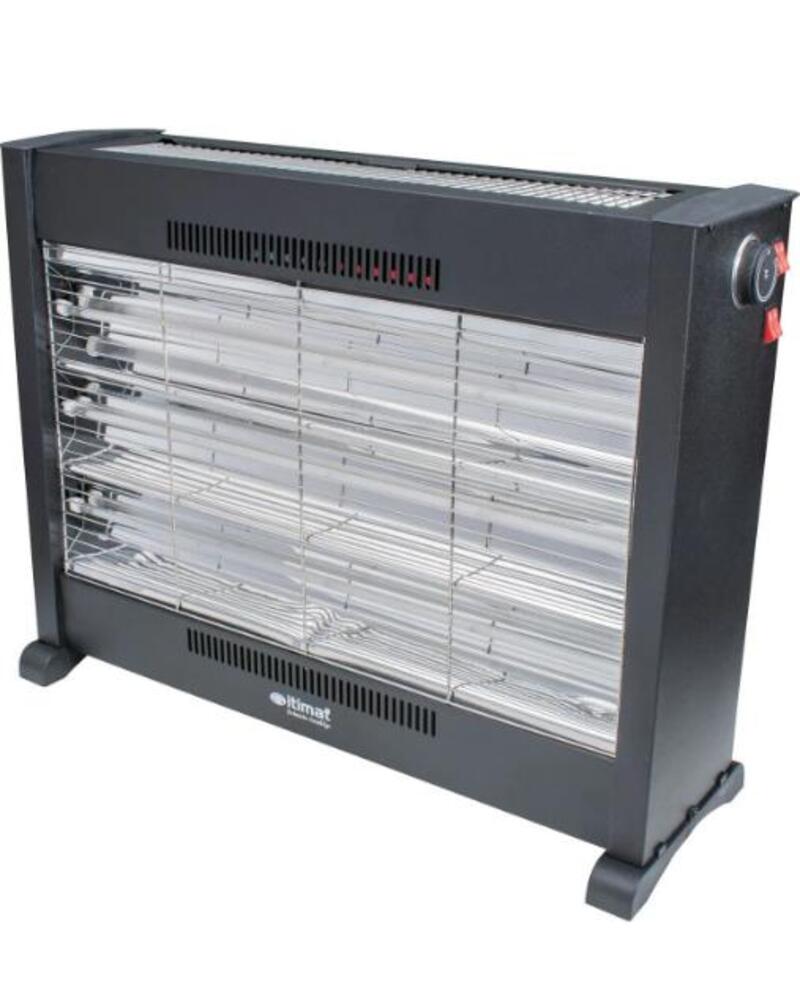 İtimat Elektrikli Soba 3+1 10504 Siyah(Dy)