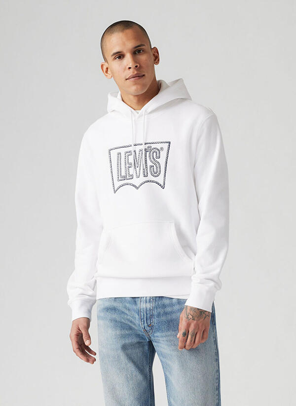 Levis Sweatshirt A2410-0010 Beyaz
