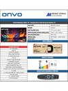 ONVO Qled Tv 75" 75OVF9000UQ 4K Uhd Google Smart