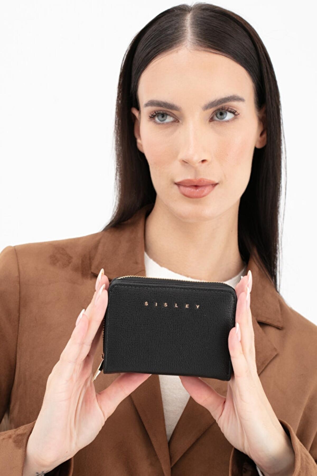 Sisley Kadın Cüzdan SLY_255 Siyah