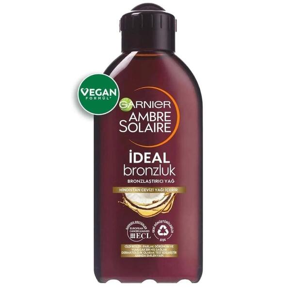 Garnier Ambre Solaire Yoğun Bronzlaştırıcı Yağ Coco 200Ml