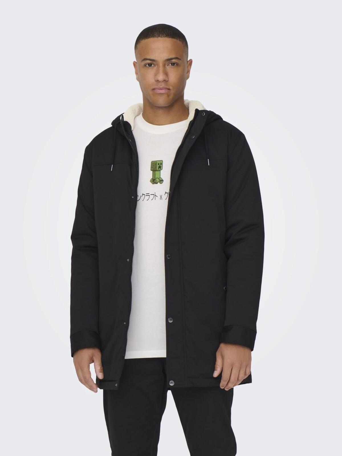 Only&Sons Parka 22025690 Siyah M