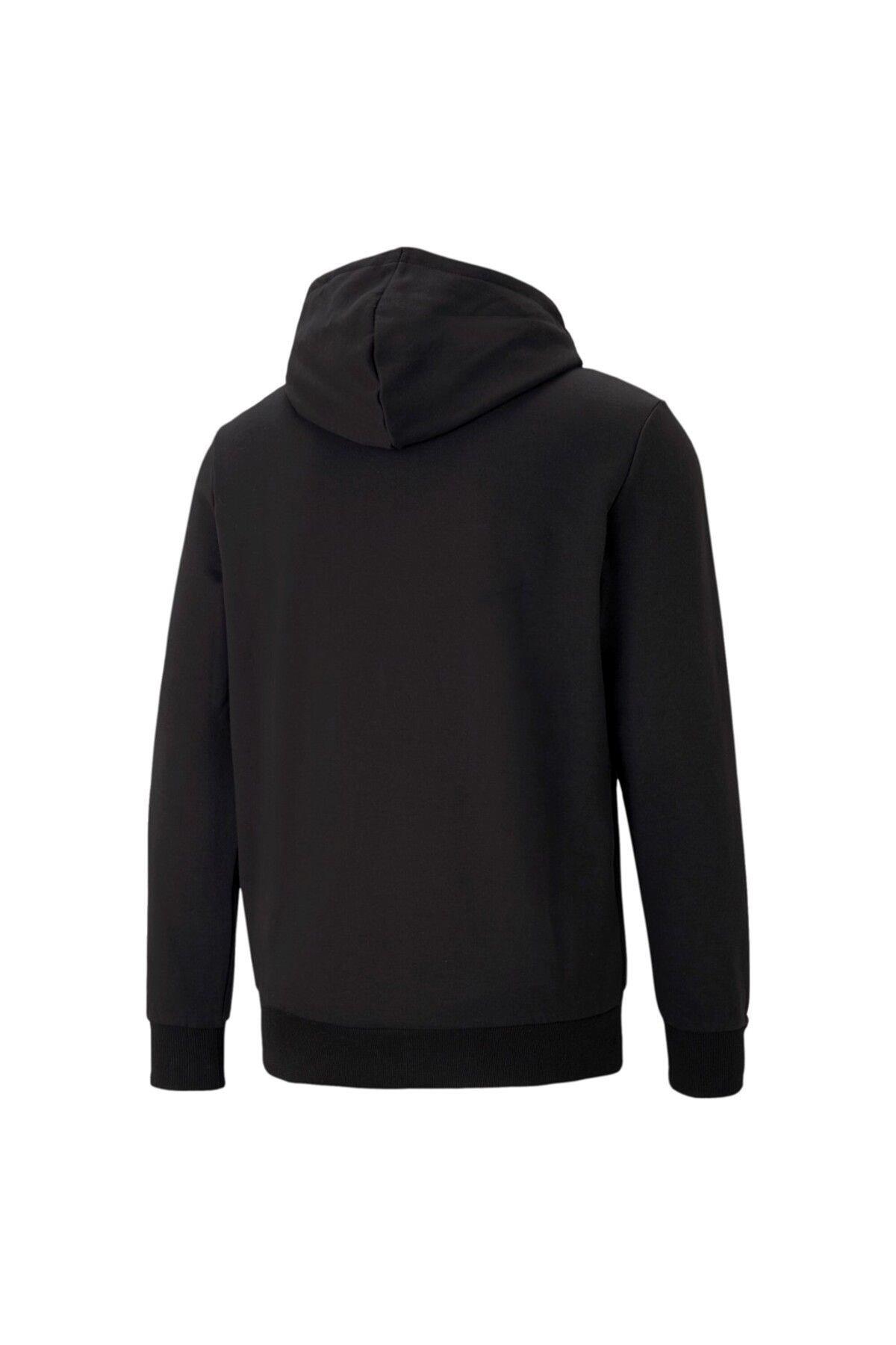 Puma Hoodie Classics Logo Hoodie Tr 530084_01 Siyah