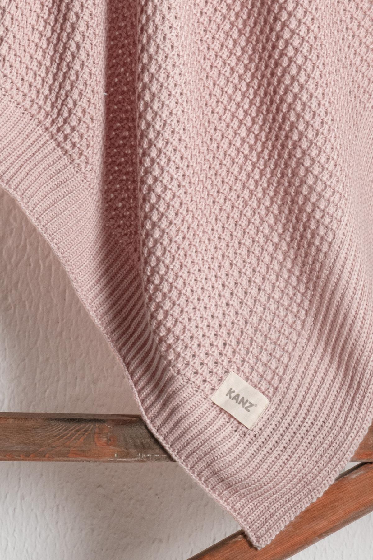 Kanz Triko Battaniye (Knz-006)(Knz-007) Pudra