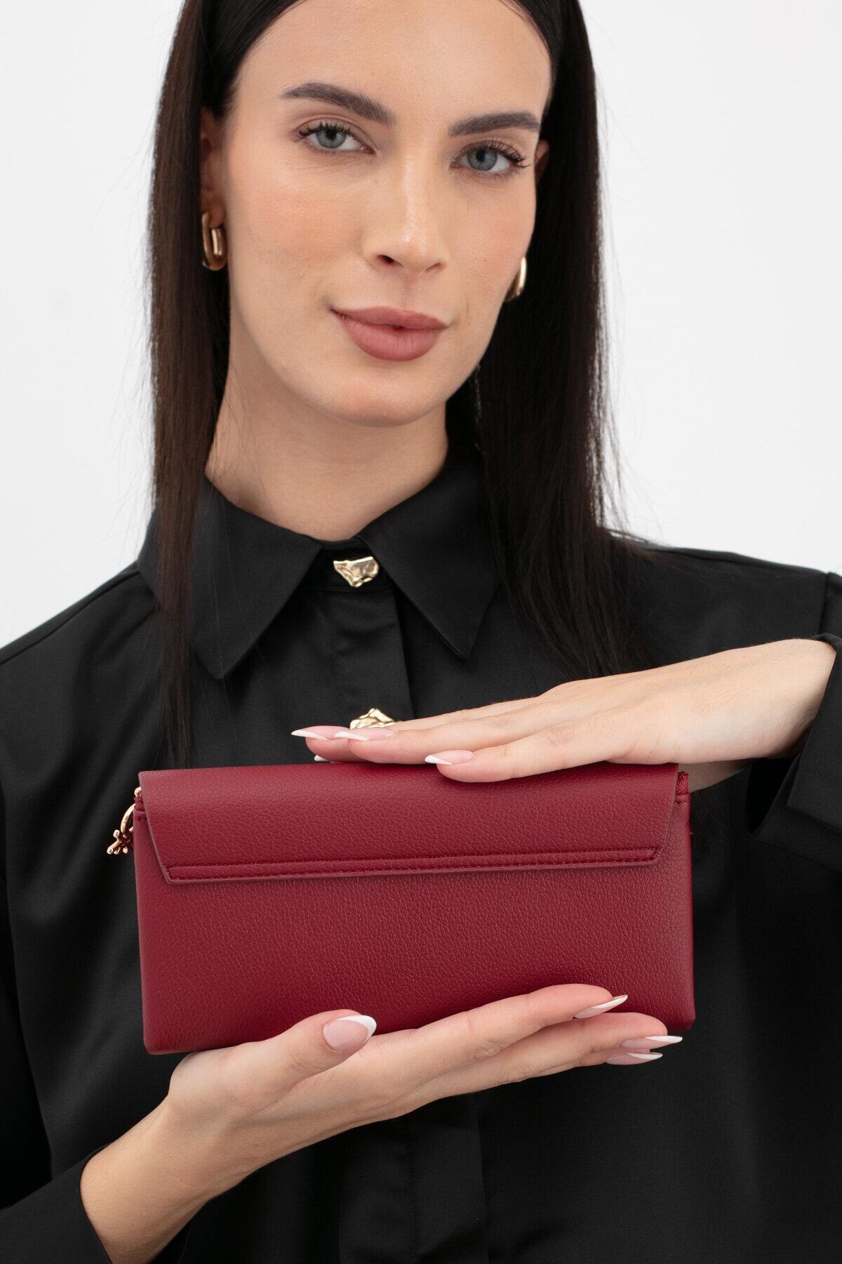 United Colors Of Benetton Kadın Cüzdan BNT_1633 Bordo