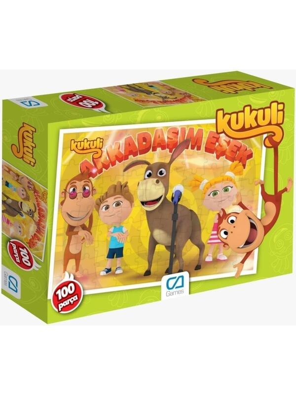 Ca Games Puzzle 100 Parça Kukuli CA100-5135