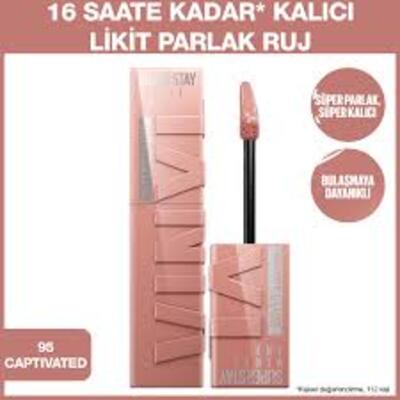 Maybelline Ruj Super Stay Vinyl Ink No:95 (Dy)