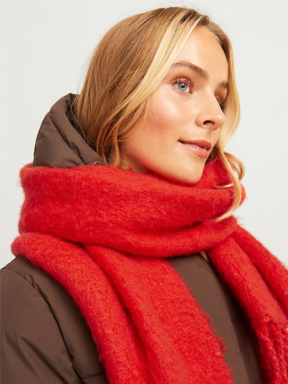Jjxx Atkı 12242108 Kırmızı One Size