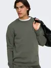 Only&Sons Erkek Sweatshirt 22033193 Haki