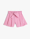 Koton Şort Kız Çocuk 4SKG40011AW Pembe Ekose (Dy)
