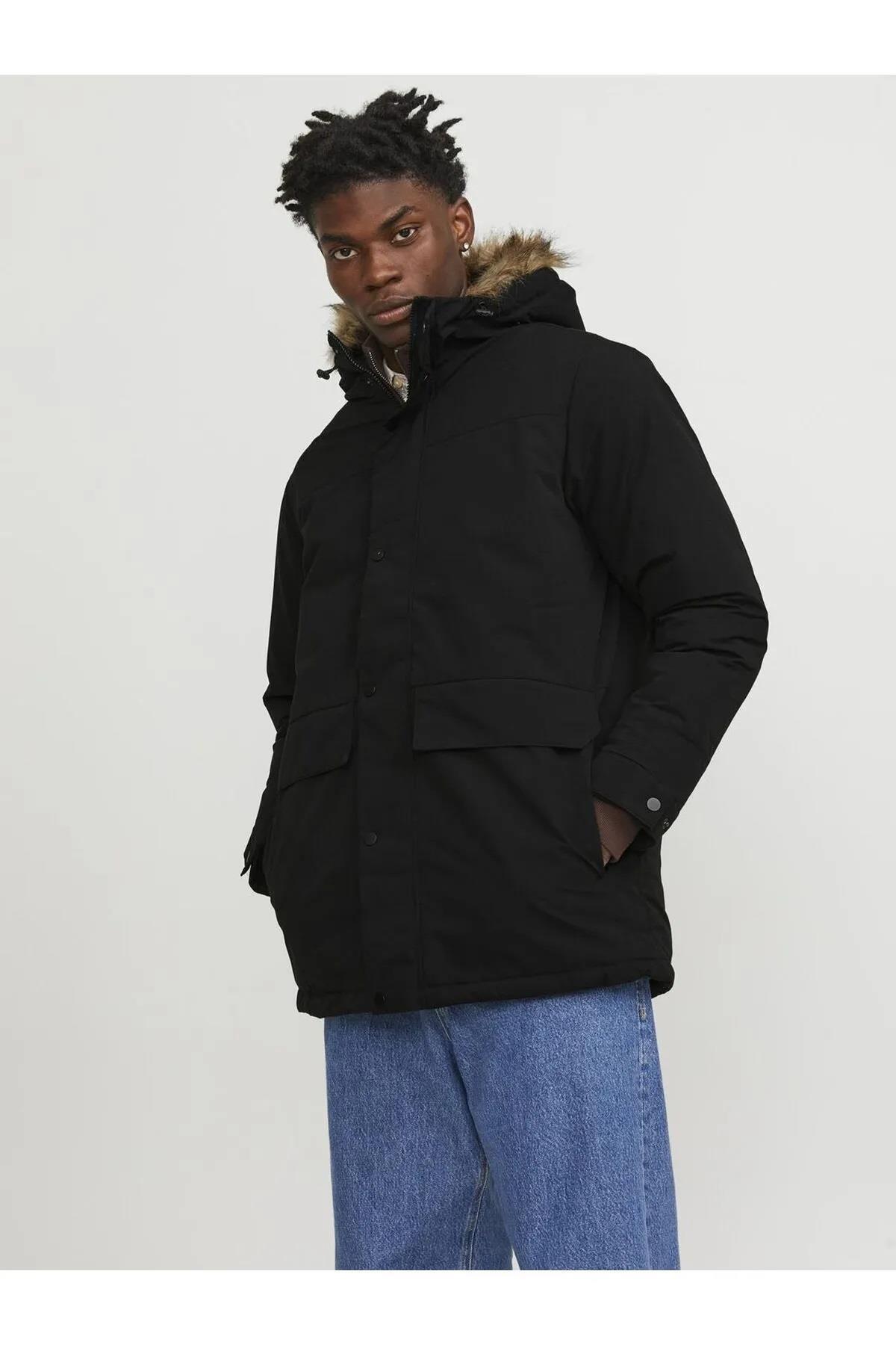 Jack&Jones Parka 12236096 Siyah