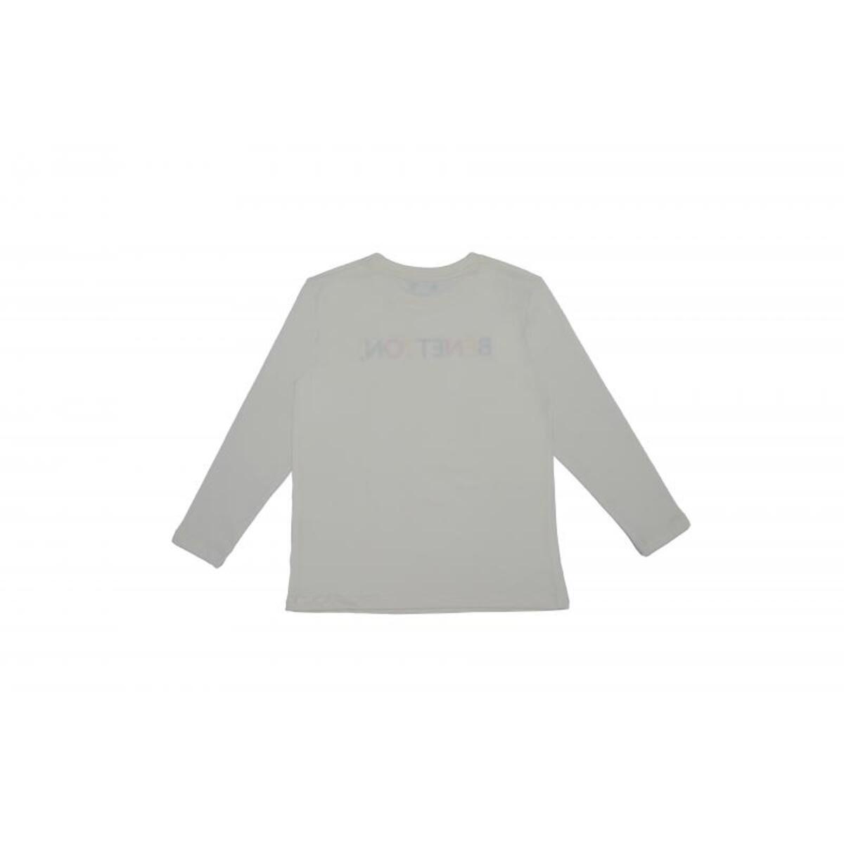 Benetton Tişört Erkek Çocuk BNT-B21657 72784 Ekru