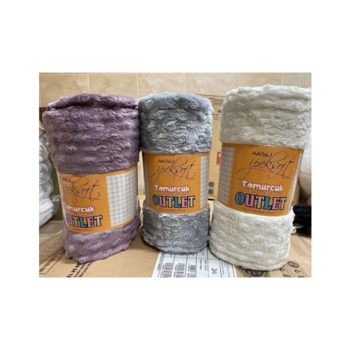 Aksu Battaniye Bebek İpeksoft Outlet
